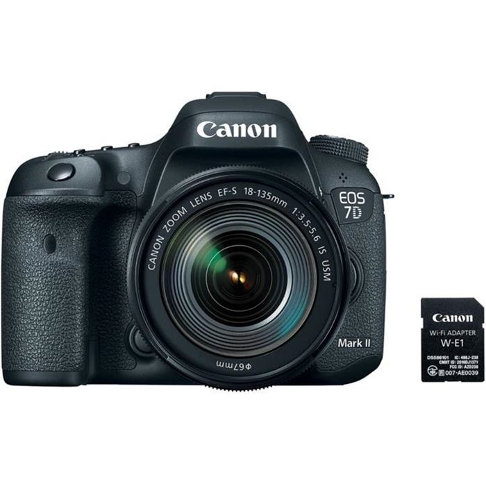 دوربین عکاسی کانن مدل  EOS 7D Mark II (G)   18-135mm IS USM