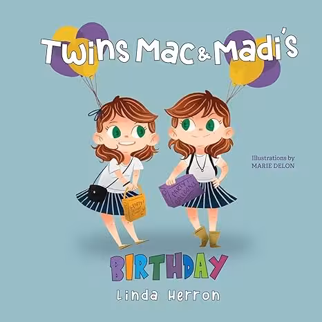 خرید و دانلود نسخه کامل کتاب Twins Mac &amp; Madi's Birthday -   PDF