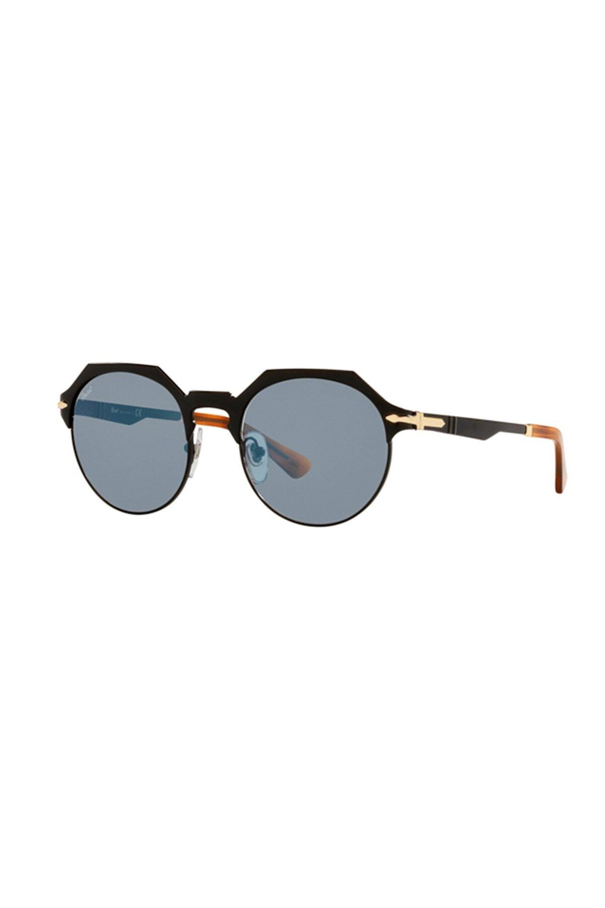 عینک آفتابی مشکی مردانه و زنانه سیاه گرد یونیسکس 2488s 111756 51 Persol