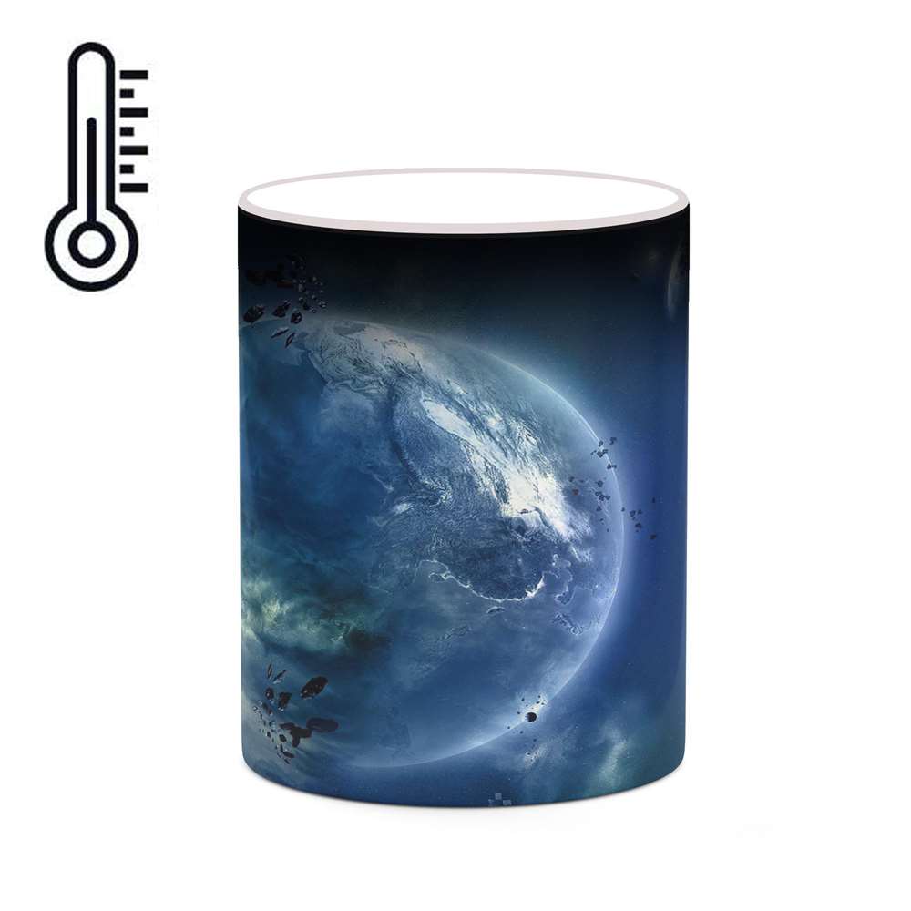 ماگ حرارتی کاکتی طرح فضا و کهکشان مدل mgh19976