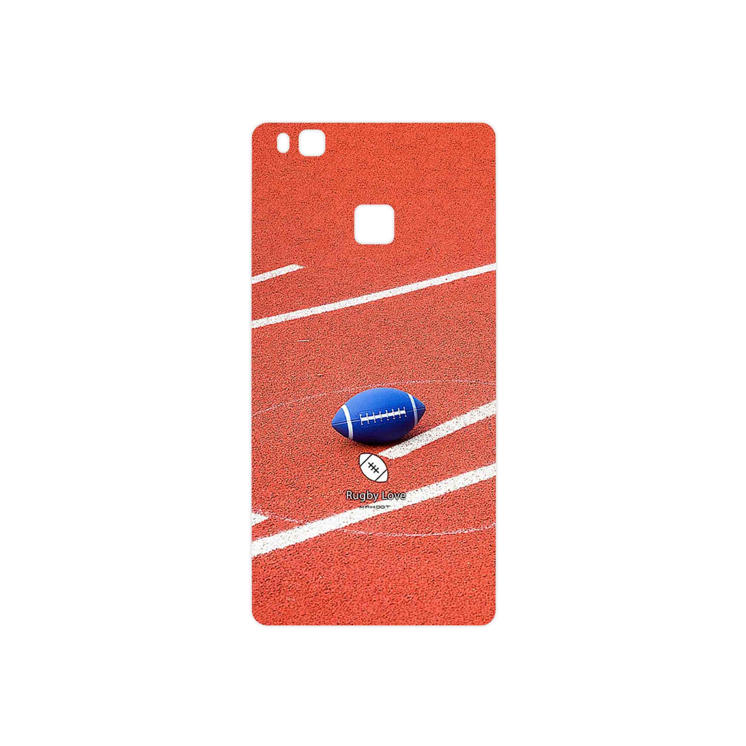 برچسب پوششی ماهوت مدل Rugby football مناسب برای گوشی موبایل هوآوی P9 Lite