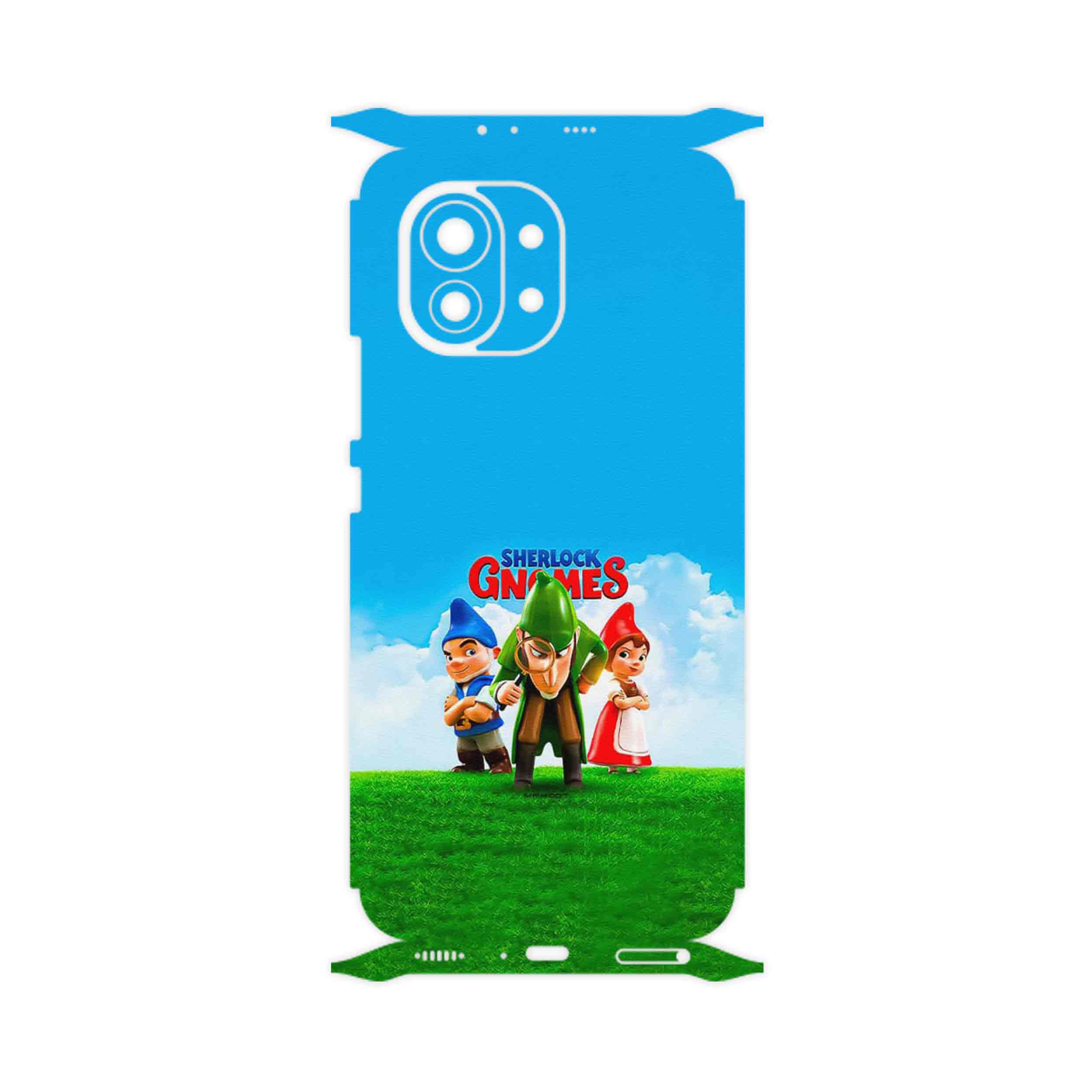 برچسب پوششی ماهوت مدل Sherlock Gnomes-FullSkin مناسب برای گوشی موبایل شیائومی Mi 11 5G