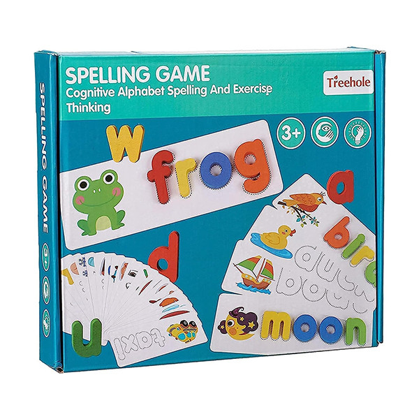 بازی آموزشی انگلیسی مدل Spelling Game مجموعه 80 عددی | چاوه