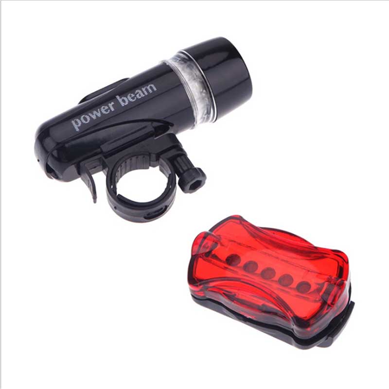 ست چراغ جلو و عقب دوچرخه مدل HB-618