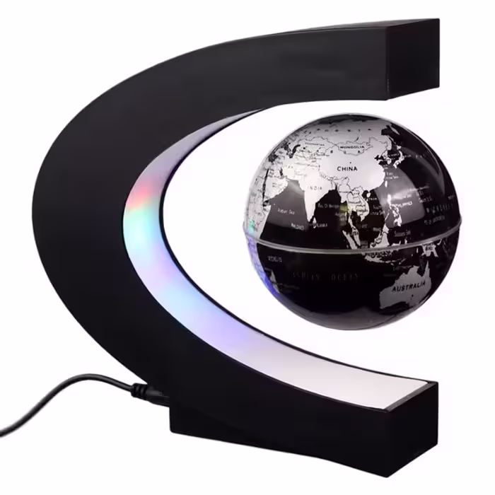 کره زمین مغناطیسی معلق چراغ دار مدل GLOBE Magnetic suspended globe with lights