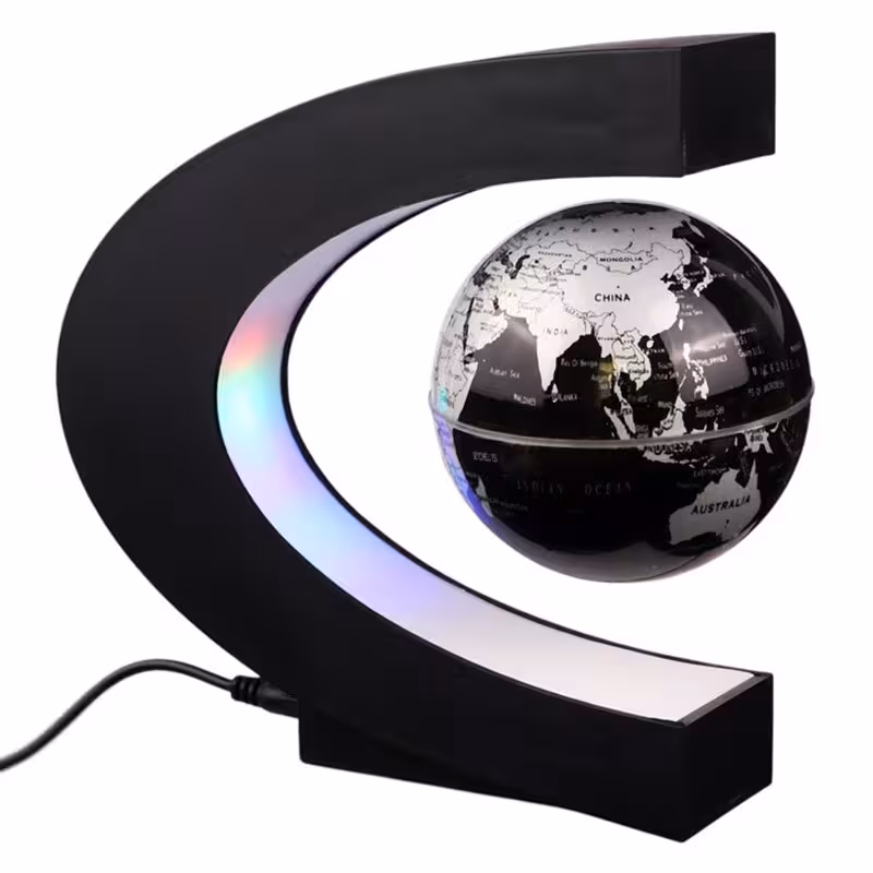 کره زمین مغناطیسی معلق چراغ دار مدل GLOBE Magnetic suspended globe with lights