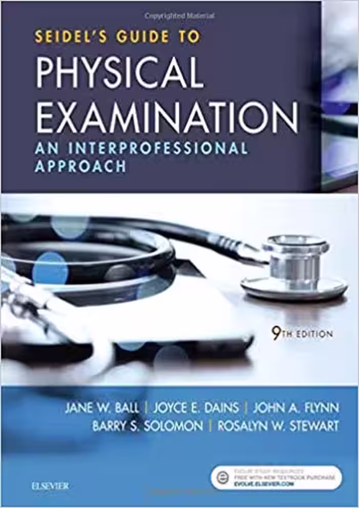 Seidel’s Guide to Physical Examination - کتاب پزشکی بهار