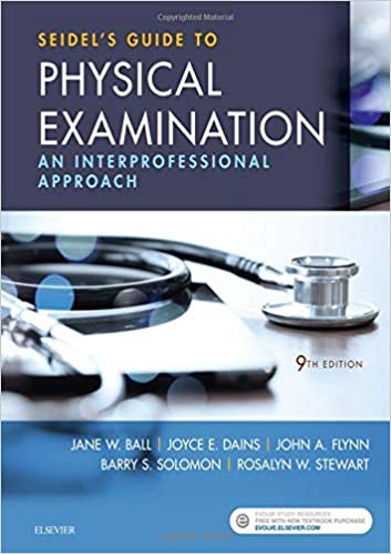 Seidel’s Guide to Physical Examination - کتاب پزشکی بهار