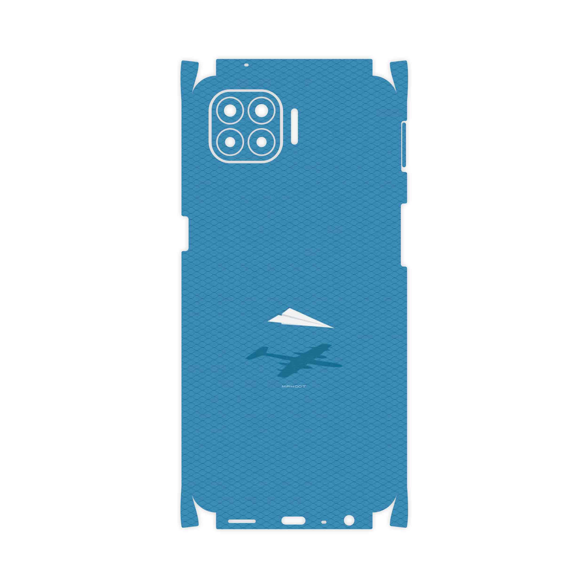 برچسب پوششی ماهوت مدل Minimal Paper Airplane-FullSkin مناسب برای گوشی موبایل اپو A93