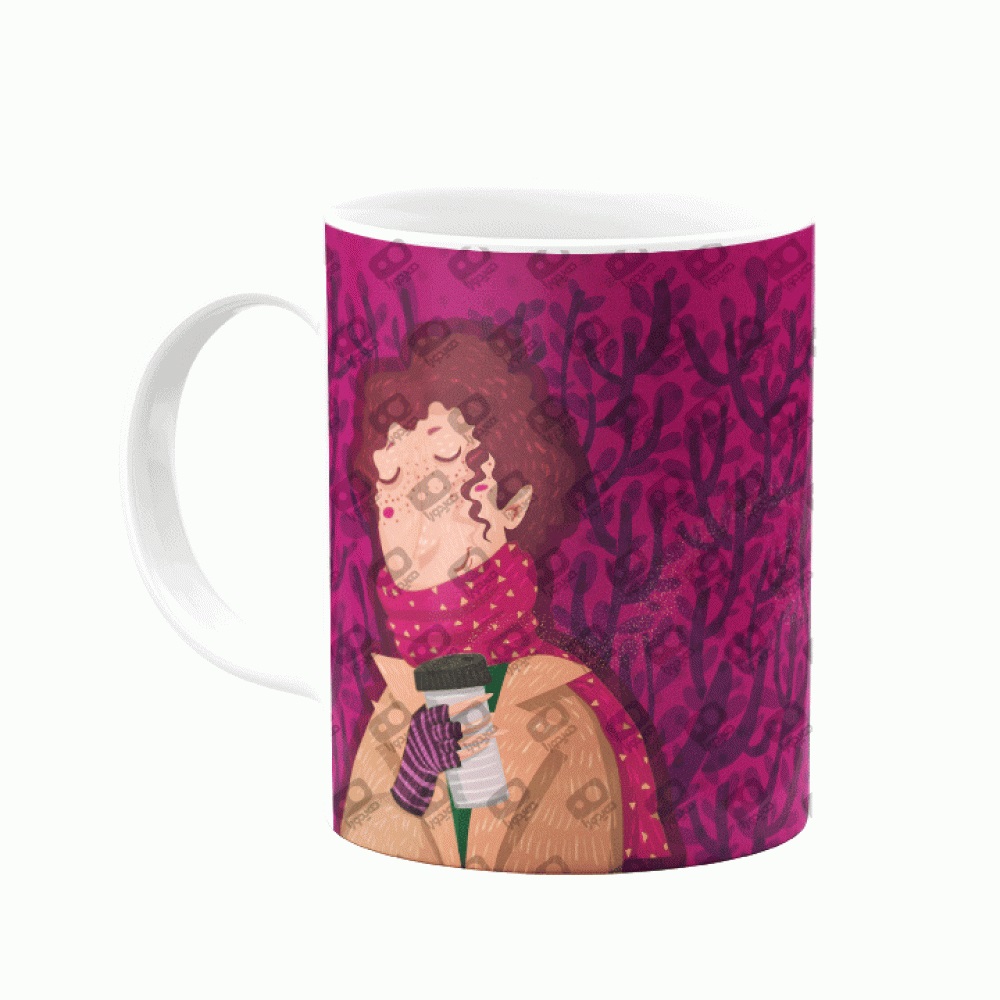 ماگ بزرگ Coffee is a hug in a mug