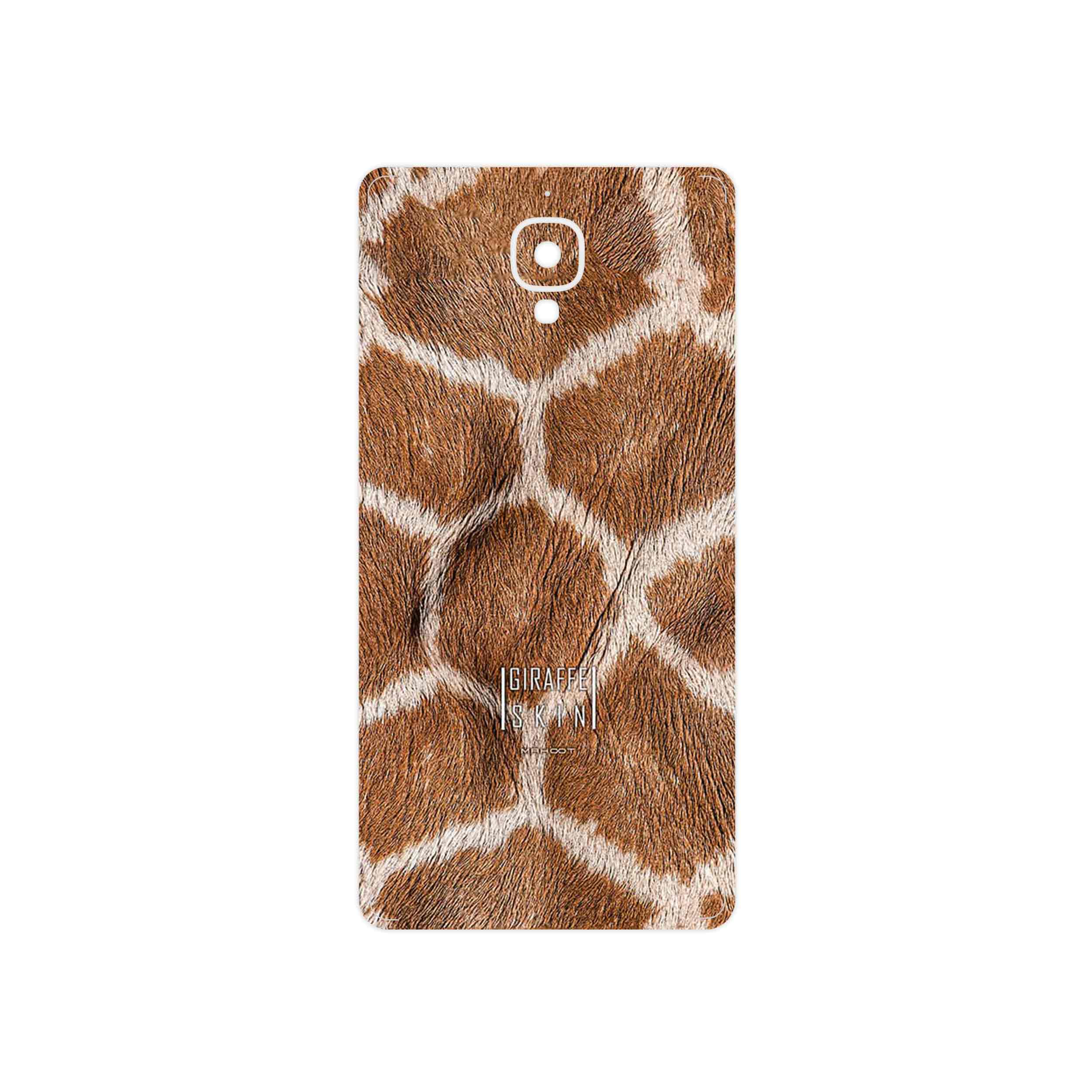 برچسب پوششی ماهوت مدل Giraffe Skin مناسب برای گوشی موبایل وان پلاس 3