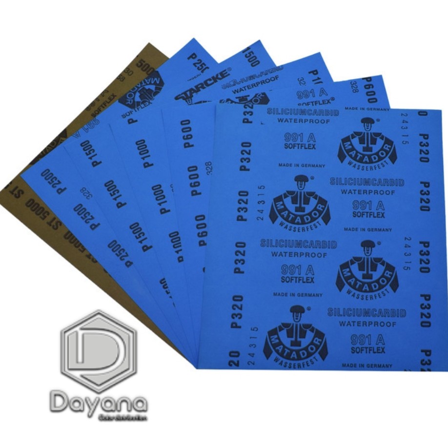 سنباده ماتادور کد2000 و 2500(بصورت بسته ای فروخته میشود)50عددی