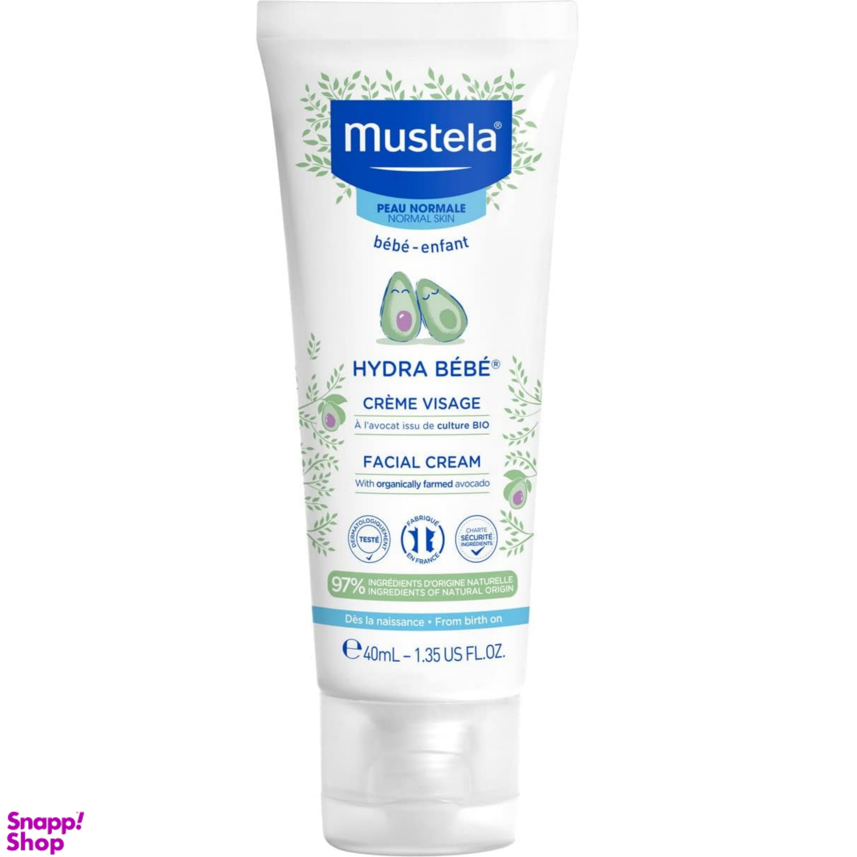 کرم مرطوب کننده صورت موستلا مدل هیدرا حجم 40 میلی لیتر