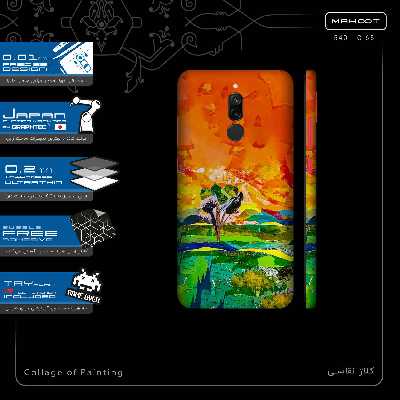 برچسب پوششی ماهوت مدل Collage of Painting-FullSkin مناسب برای گوشی موبایل شیائومی Redmi 8