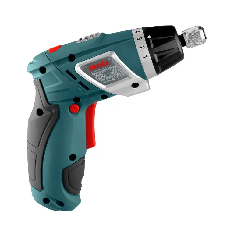 دریل پیچ گوشتی شارژی تاشو 3/6 ولت رونیکس کد محصول: 8536   گارانتی اصلی شرکت رونیکس