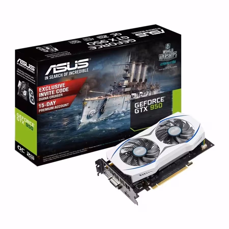 کارت گرافیک ایسوس GTX 950 OC