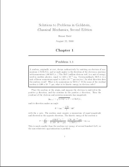 خرید و دانلود نسخه کامل کتاب Solution Manual Classical Mechanics Goldstein 2nd Edition