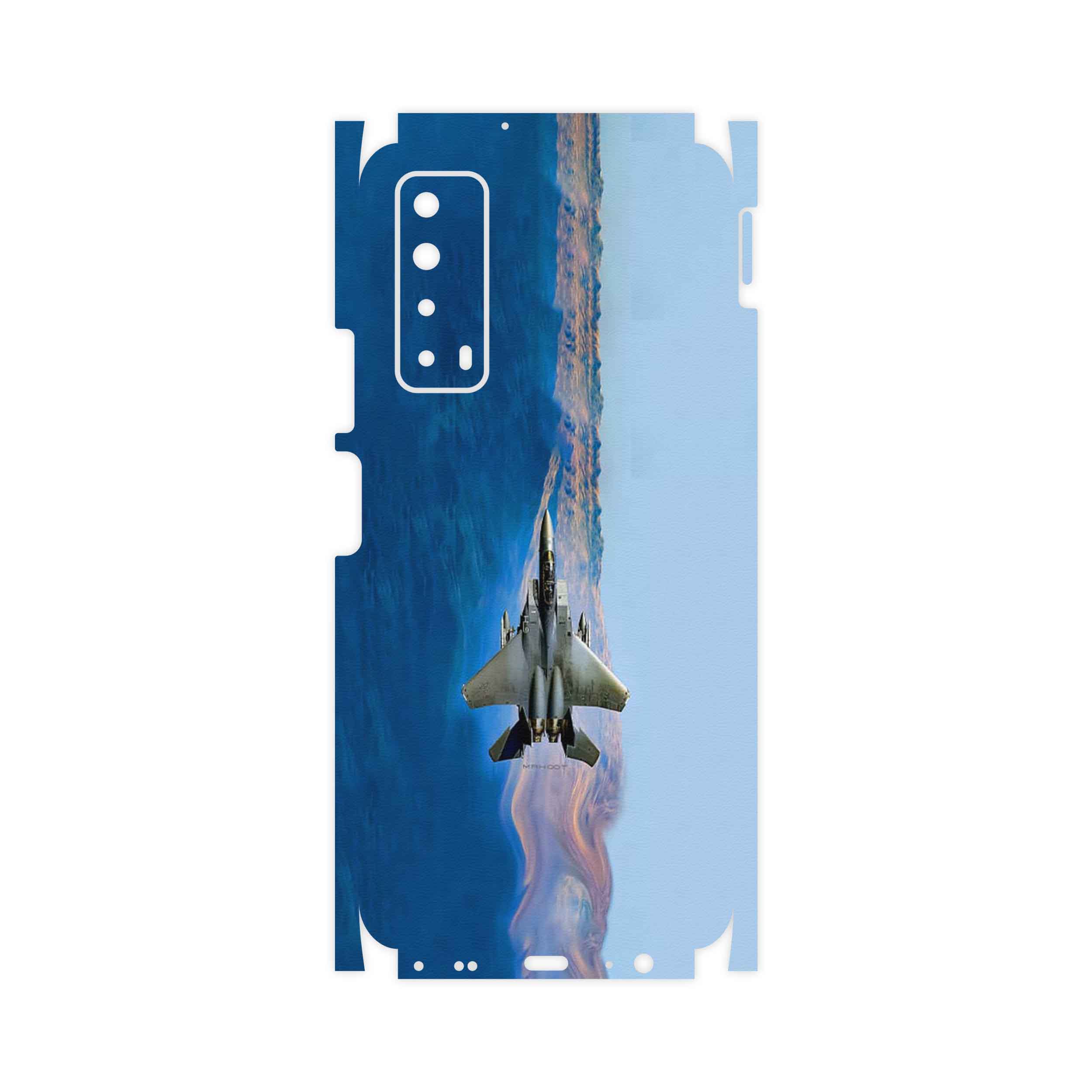 برچسب پوششی ماهوت مدل Fighter plane F15-FullSkin مناسب برای گوشی موبایل هوآوی Y7a