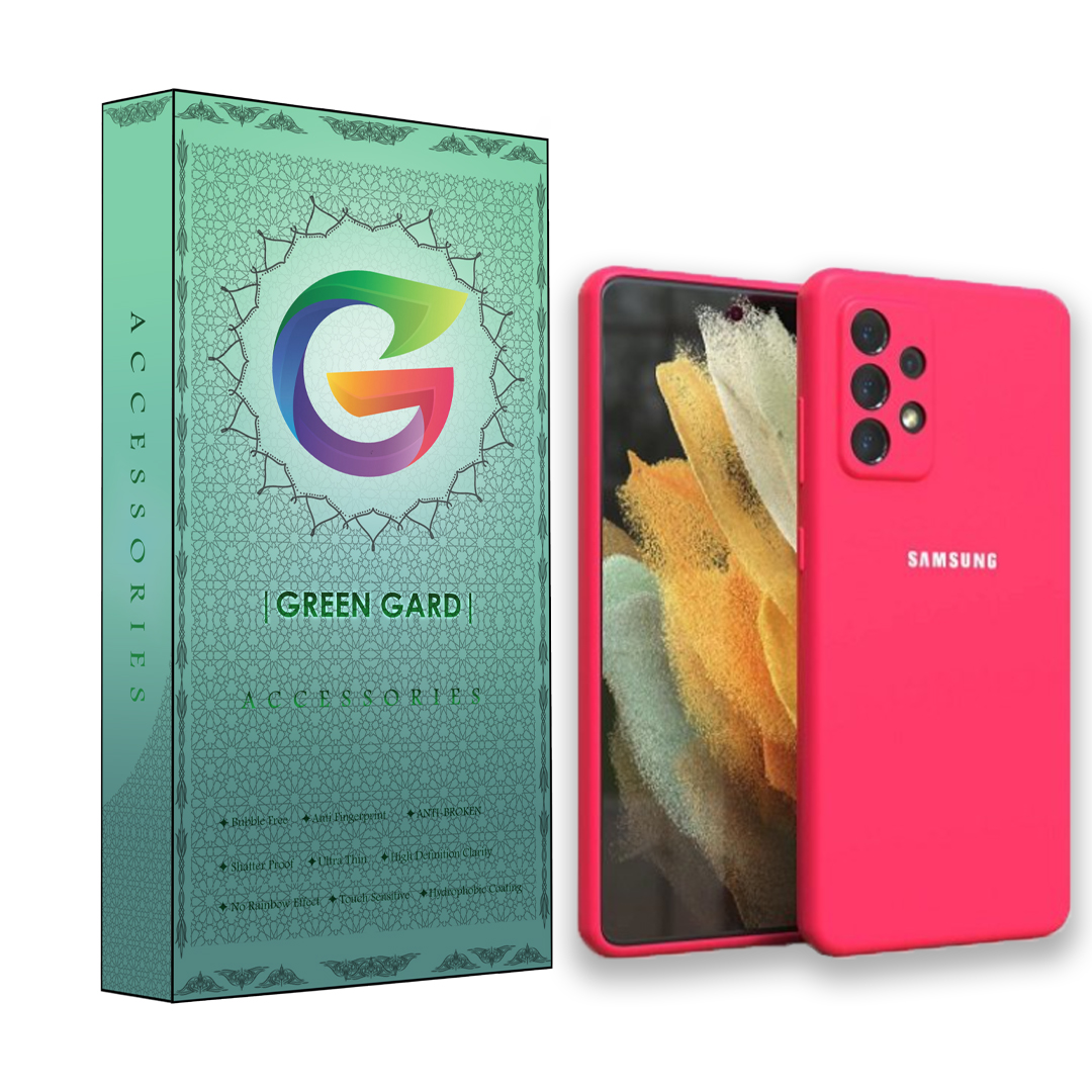کاور گرین گارد مدل سیلیکونی مناسب برای گوشی موبایل سامسونگ Galaxy A73
