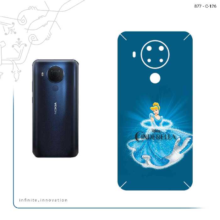 برچسب پوششی ماهوت مدل Cinderella مناسب برای گوشی موبایل نوکیا 5.4