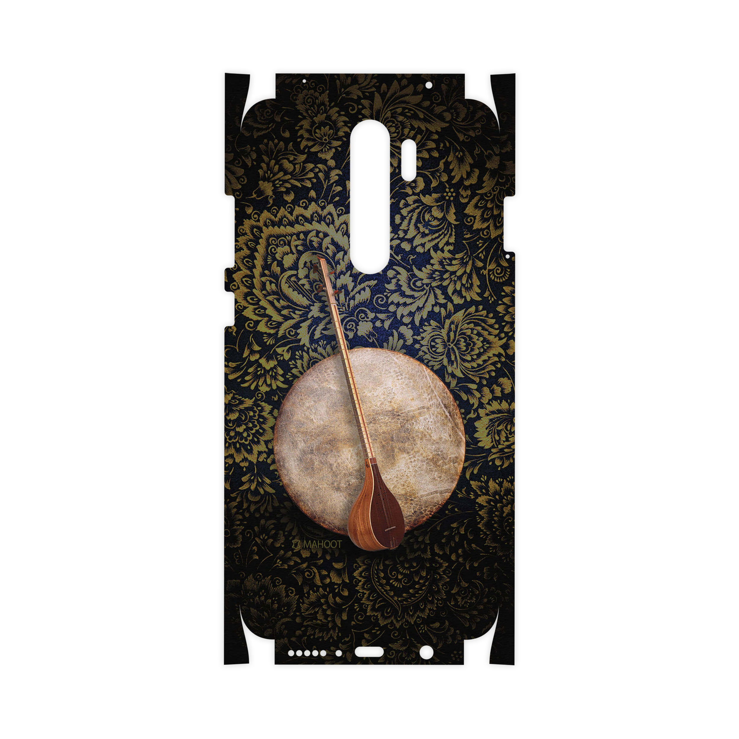 برچسب پوششی ماهوت مدل Setar-Daf-Instruments-FullSkin مناسب برای گوشی موبایل شیائومی Redmi Note 8 Pro