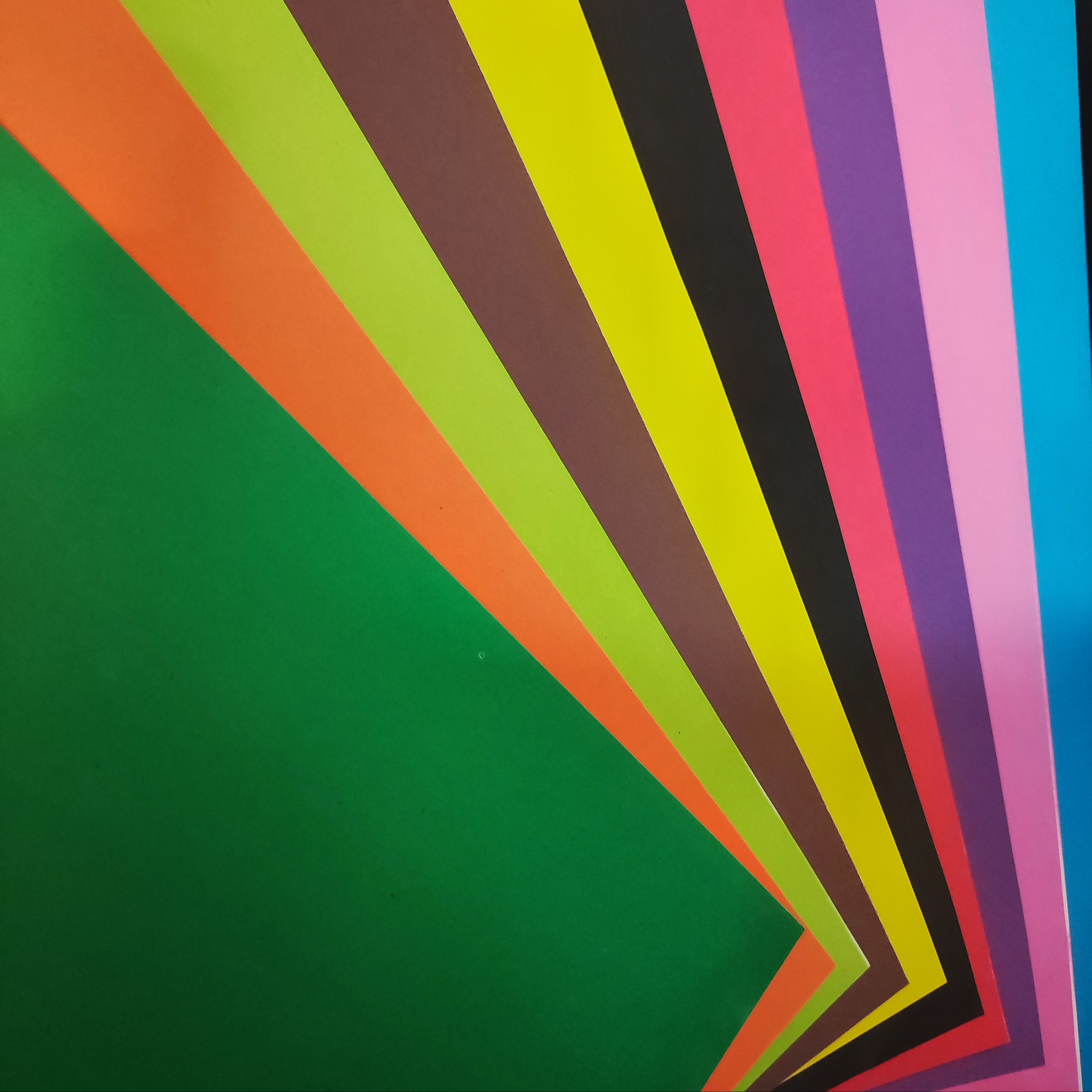 مقوا رنگی مات جور بسته 10 عددی