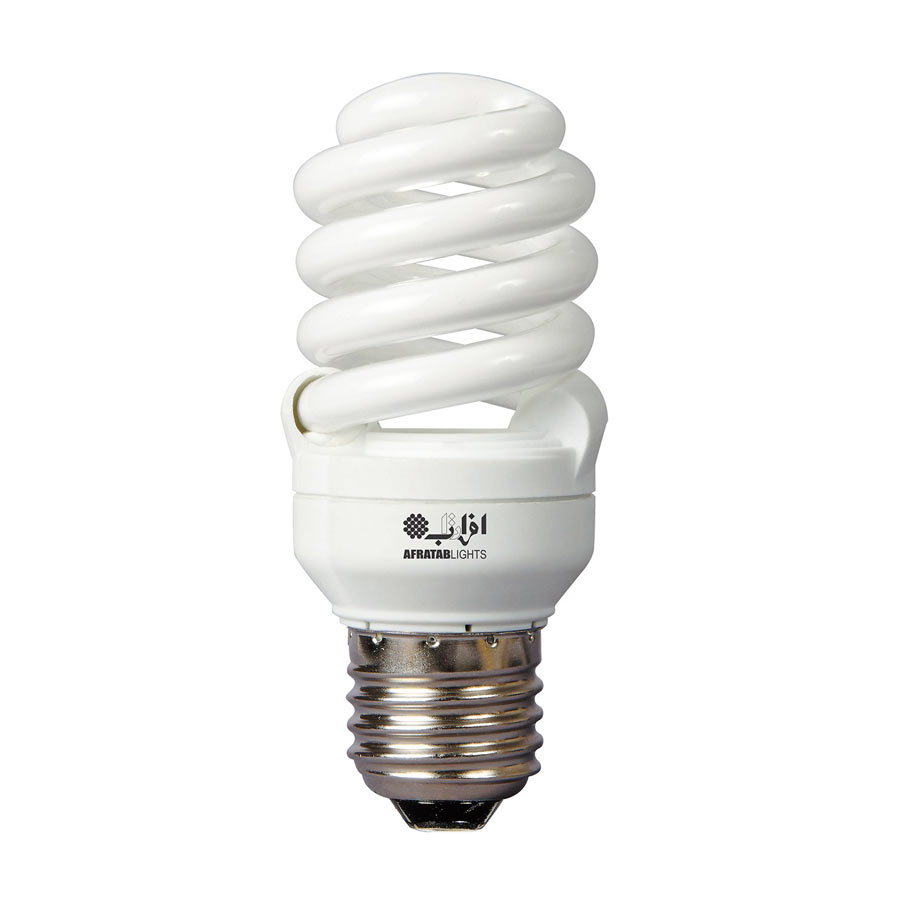 لامپ کم مصرف 15 وات افراتاب مدل 15FSP/E27