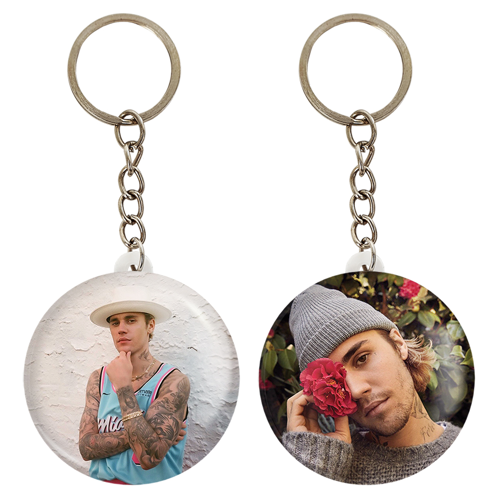 جاکلیدی خندالو مدل جاستین بیبر کد 1901319021 مجموعه 2 عددی