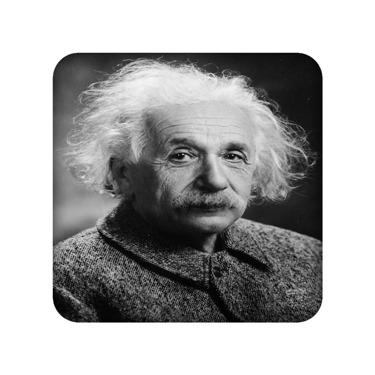 زیر لیوانی طرح انیشتن کد 1170