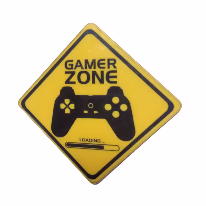 استیکر طرح Gamer Zone کد 63