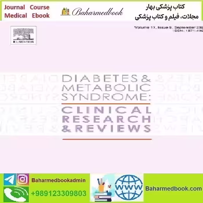 Diabetes &amp; Metabolic Syndrome Clinical Research &amp; Reviews Vo