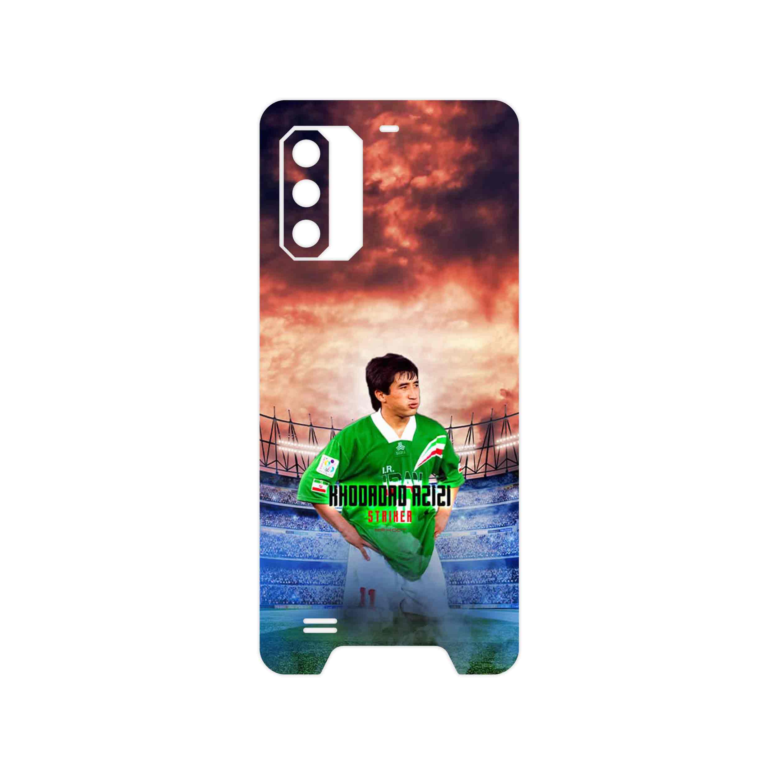 برچسب پوششی ماهوت مدل Khodadad Azizi مناسب برای گوشی موبایل یولفون Armor 7