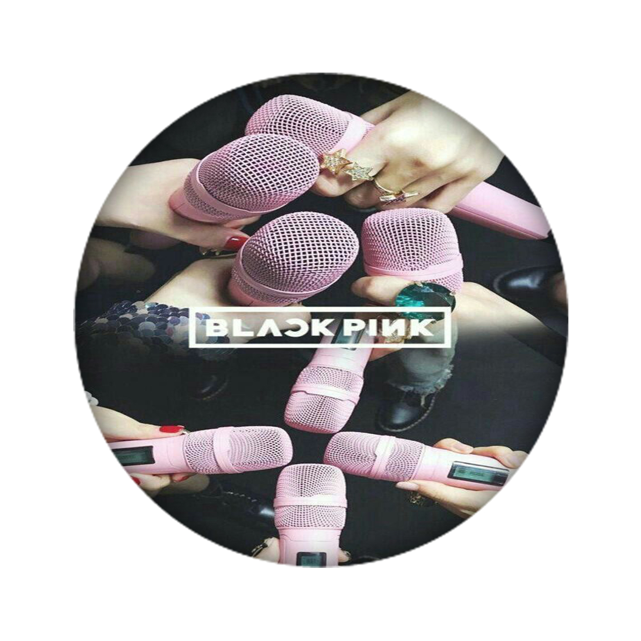 زیر لیوانی مدل Blackpink کد 2348