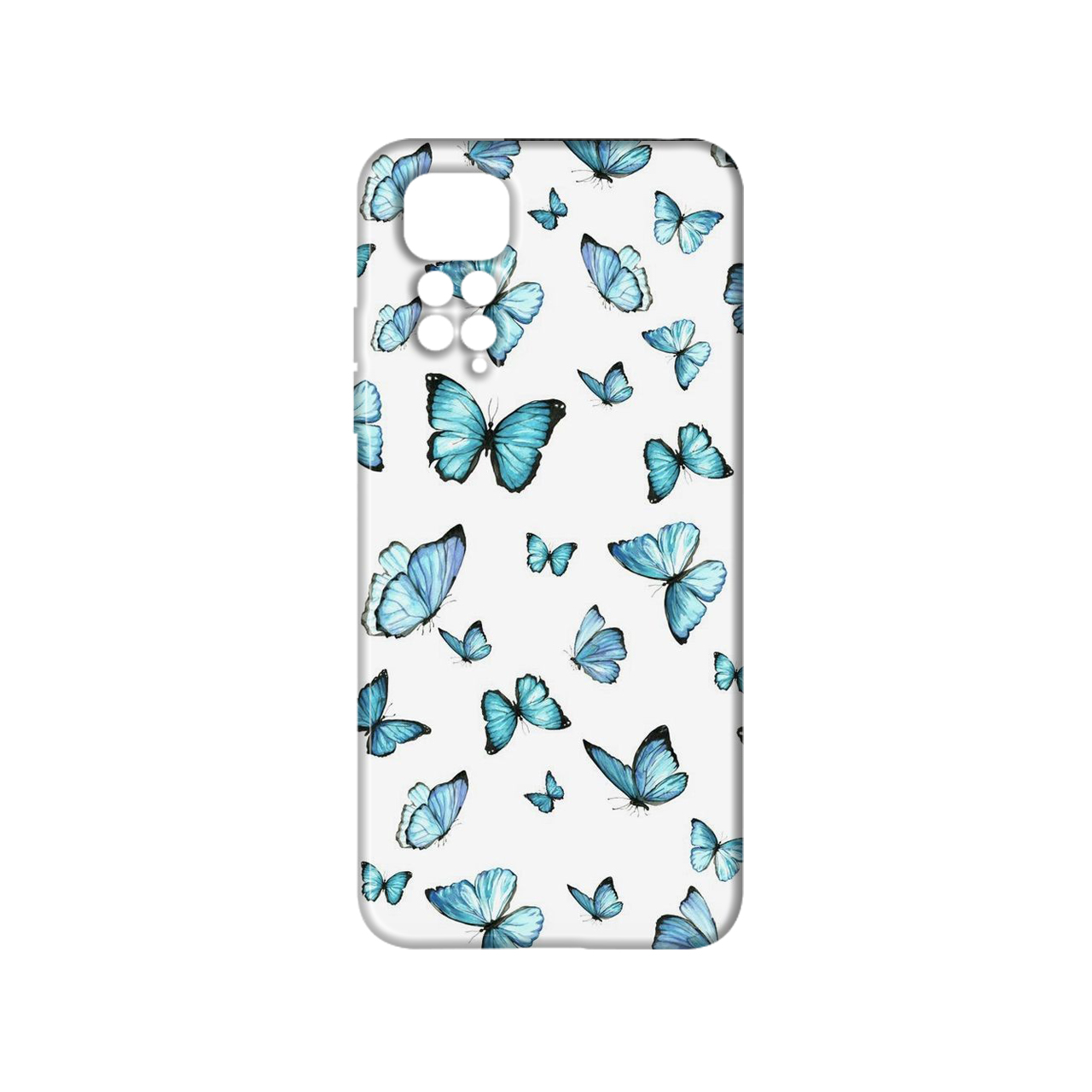 کاور مدل پروانه کد 106 مناسب برای گوشی موبایل شیائومی Redmi Note 11 4G / Note 11s