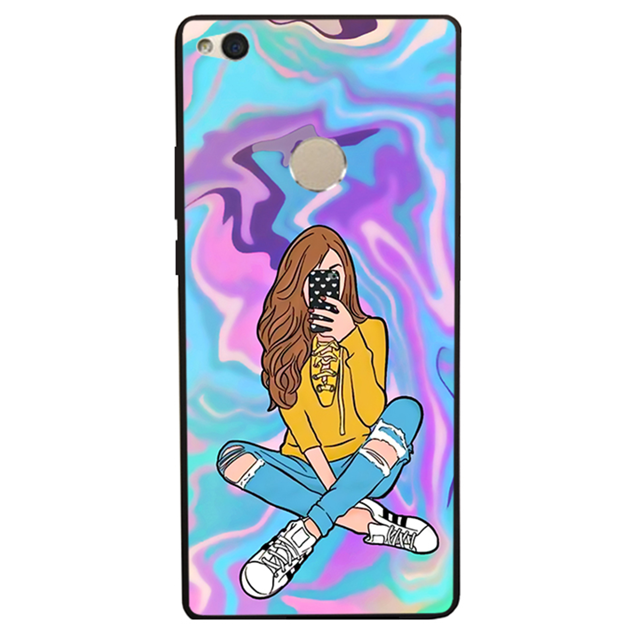 کاور مگافون کد 7592 مناسب برای گوشی موبایل آنر 8 Lite