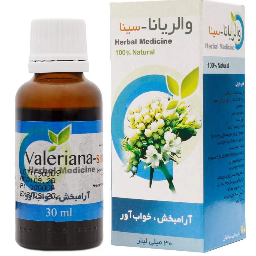 قطره والریانا سینا فرارو خواب آور  قطره سنبل الطیب 