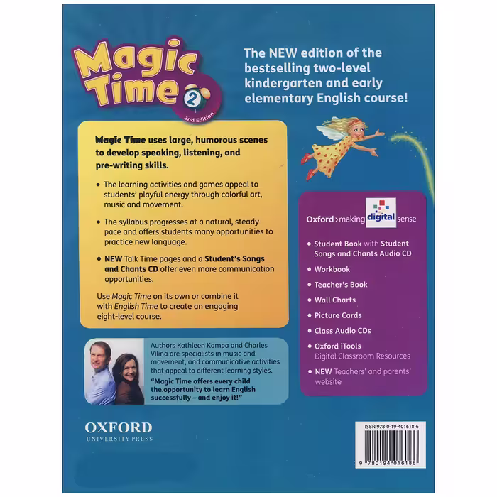 کتاب Magic Time 2 2nd Edition اثر Charles Vilina انتشارات آکسفورد 