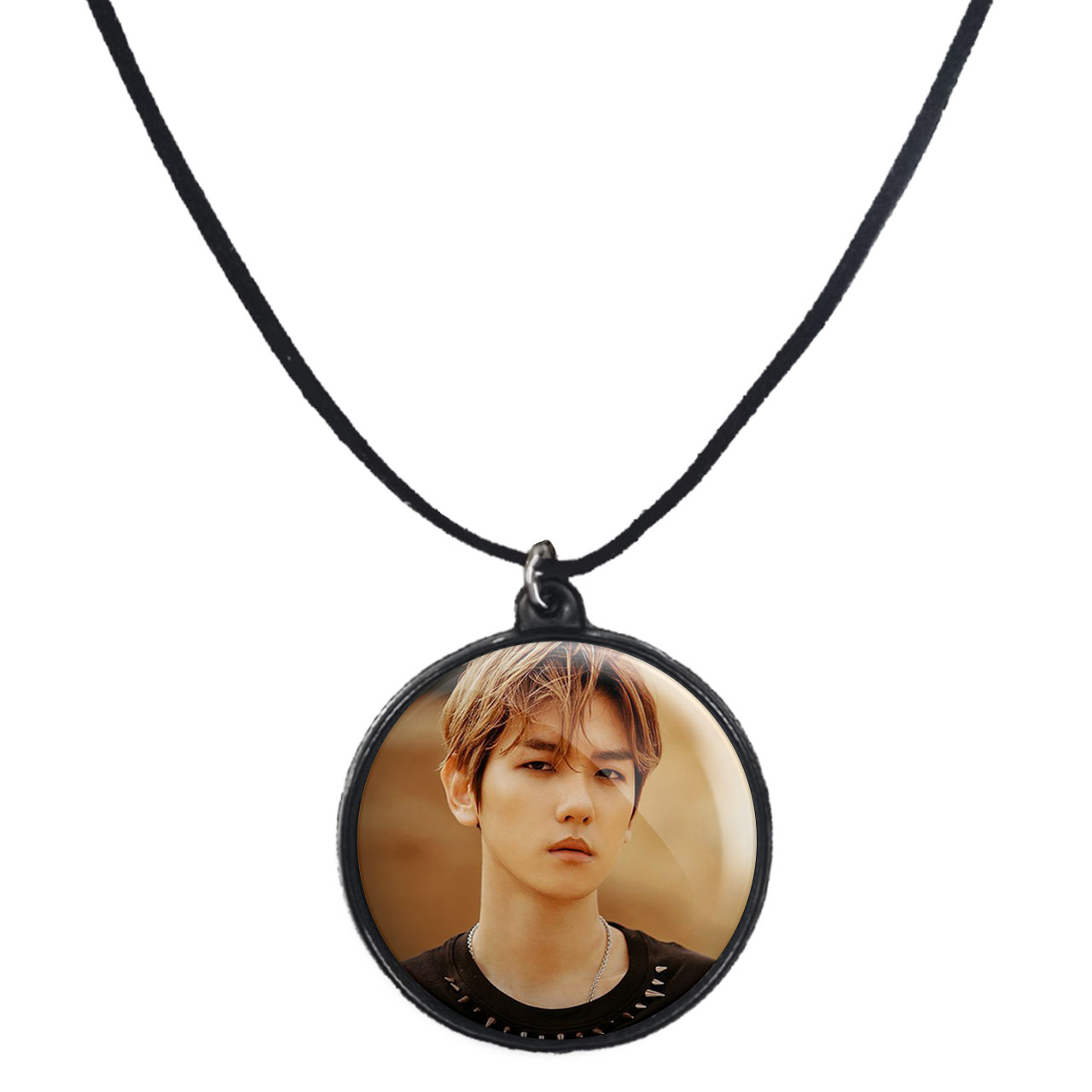 گردنبند پرمانه طرح exo کد pmb.13978 مدل دو طرفه