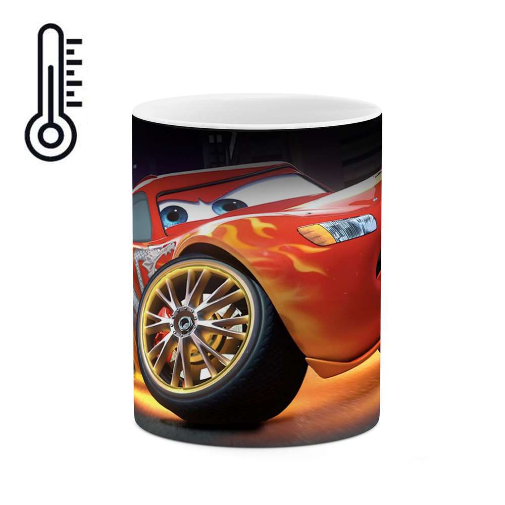 ماگ حرارتی طرح انیمیشن ماشین ها  مدل mgph13190