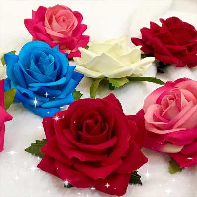 گل مصنوعی مدل رز کد 410 بسته 3 عددی