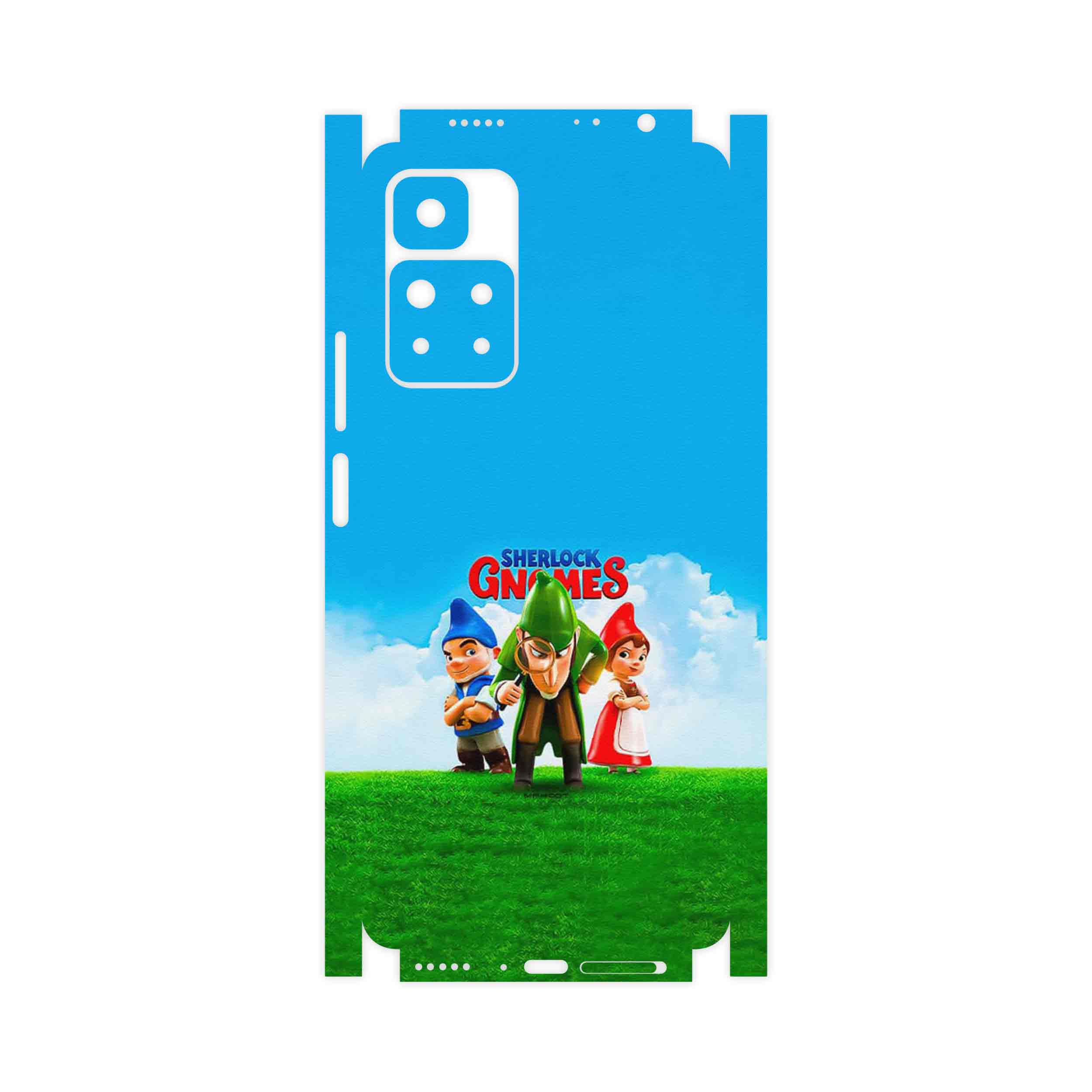 برچسب پوششی ماهوت مدل Sherlock Gnomes-FullSkin مناسب برای گوشی موبایل شیائومی Redmi Note 11 Pro Plus 5G