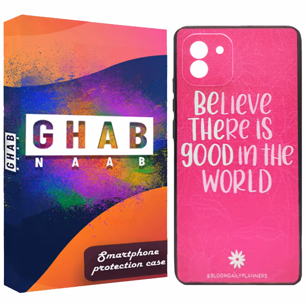 کاور قاب ناب طرح World مدل BN مناسب برای گوشی موبایل سامسونگ Galaxy A03