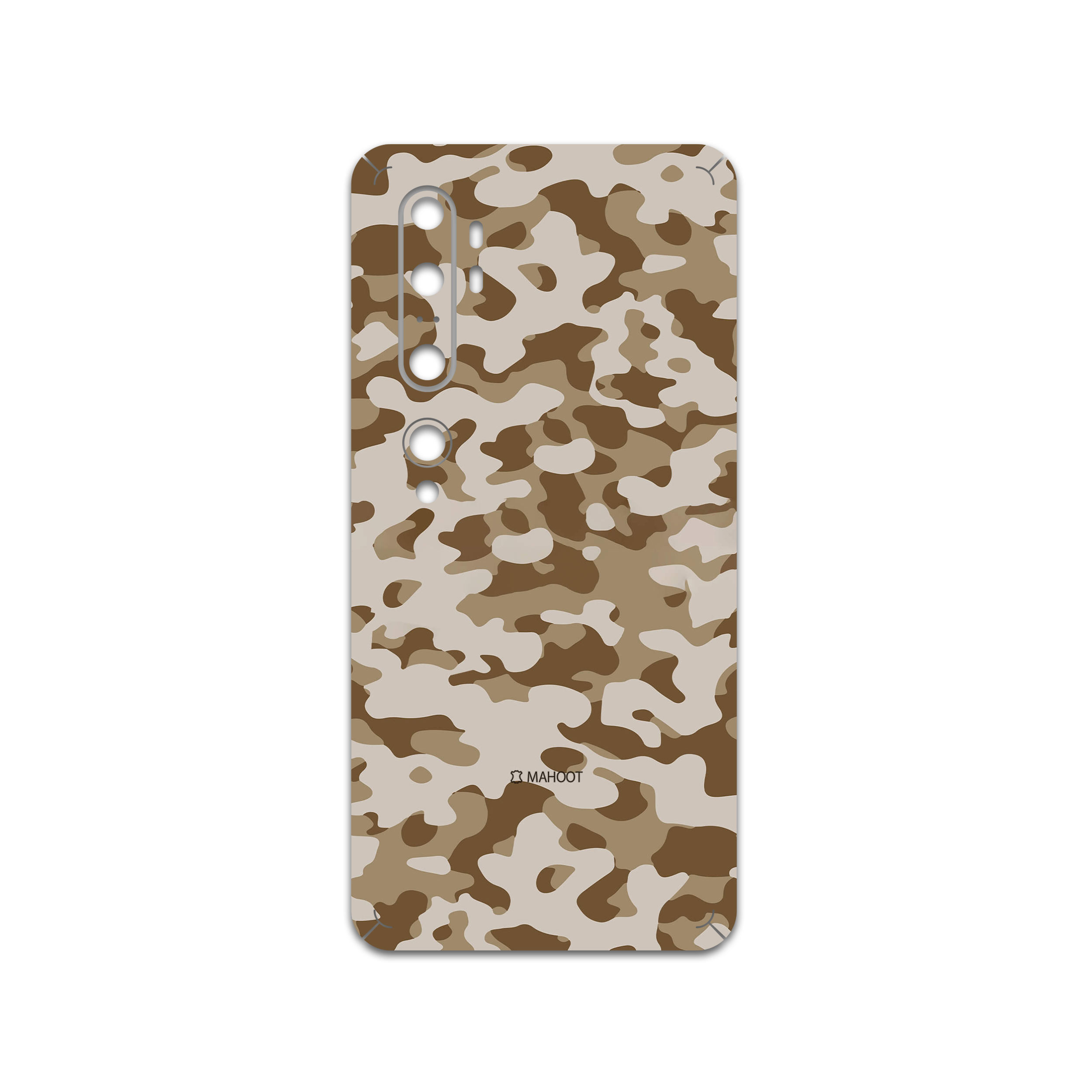برچسب پوششی ماهوت مدل Army-Desert مناسب برای گوشی موبایل شیائومی Mi Note 10 Pro
