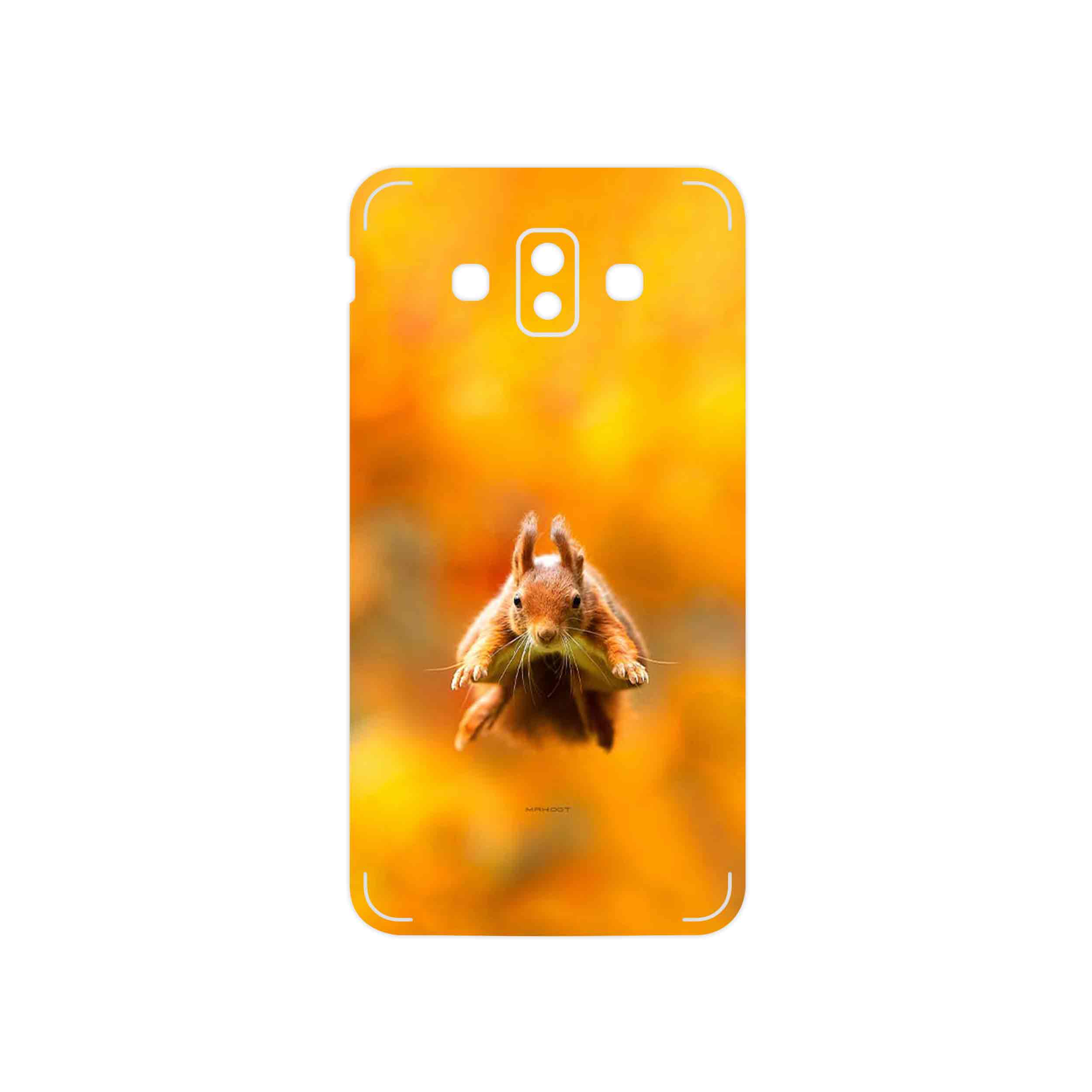 برچسب پوششی ماهوت مدل Squirrel مناسب برای گوشی موبایل سامسونگ Galaxy J7 Duo