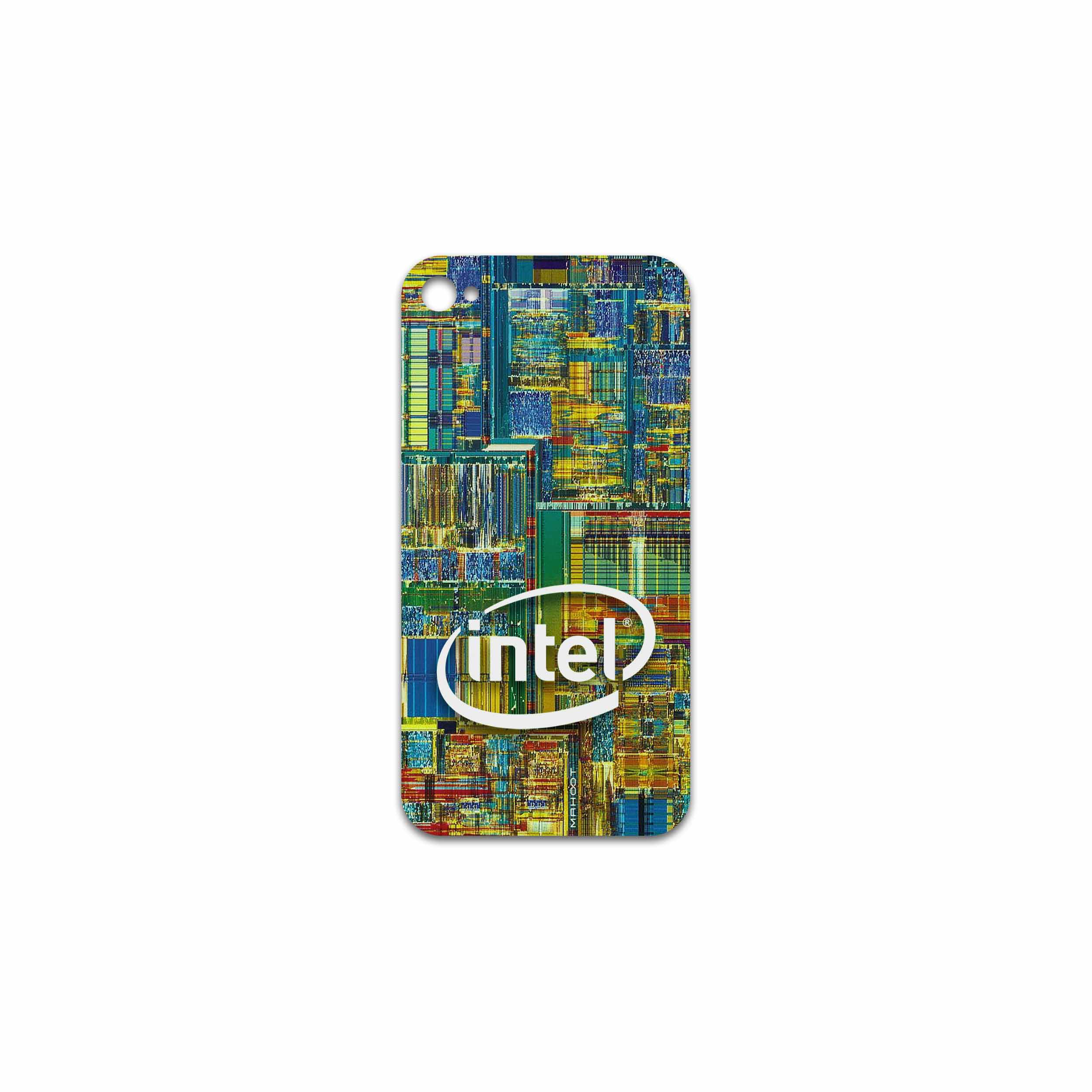 برچسب پوششی ماهوت مدل Intel Brand مناسب برای گوشی موبایل اپل iPhone 4s