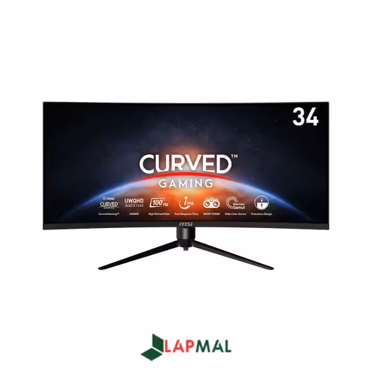 مانیتور ام اس آی مدل MAG342CQPV سایز 34 اینچ
فروشگاه اینترنتی تخصصی لپتاپ لپ مال