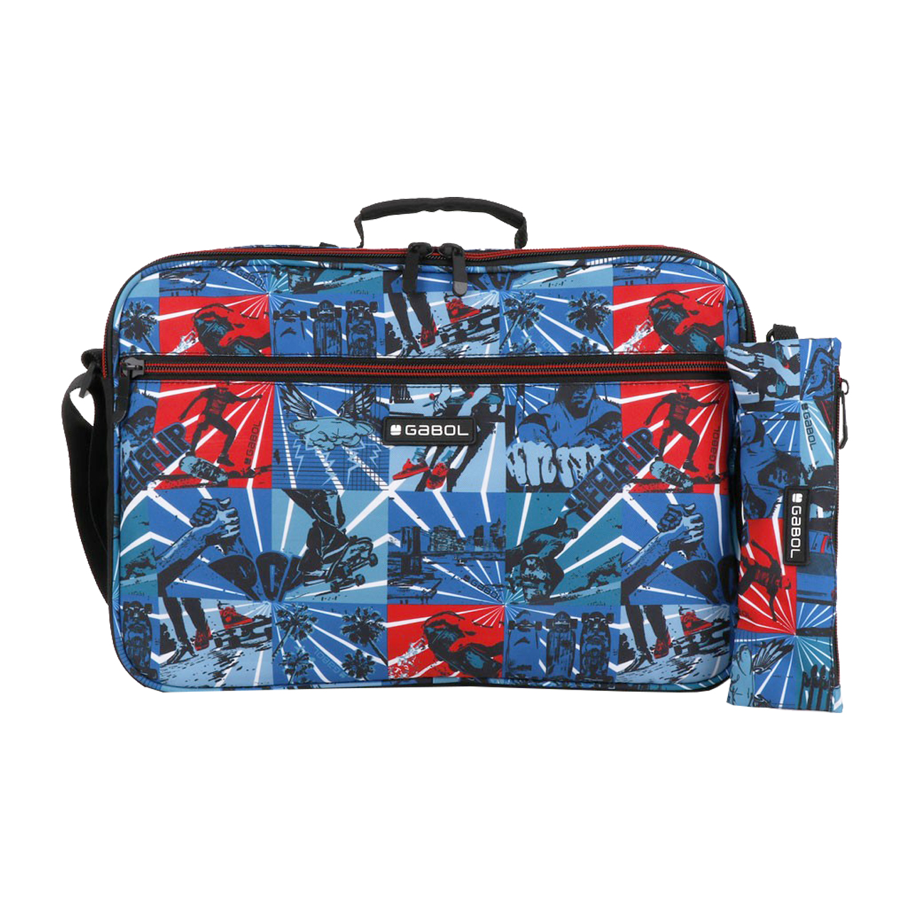  کیف رو دوشی گابل مدل Flip 225259 به همراه جامدادی