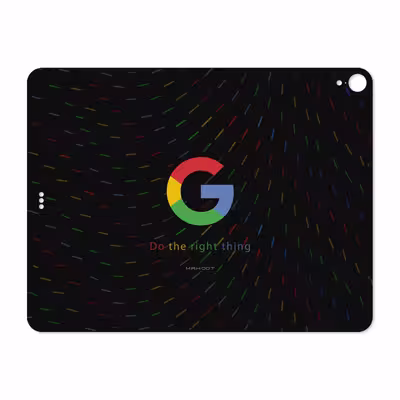 برچسب پوششی ماهوت مدل Google-Logo مناسب برای تبلت اپل iPad Pro 12.9 (GEN 3) 2018 A1876