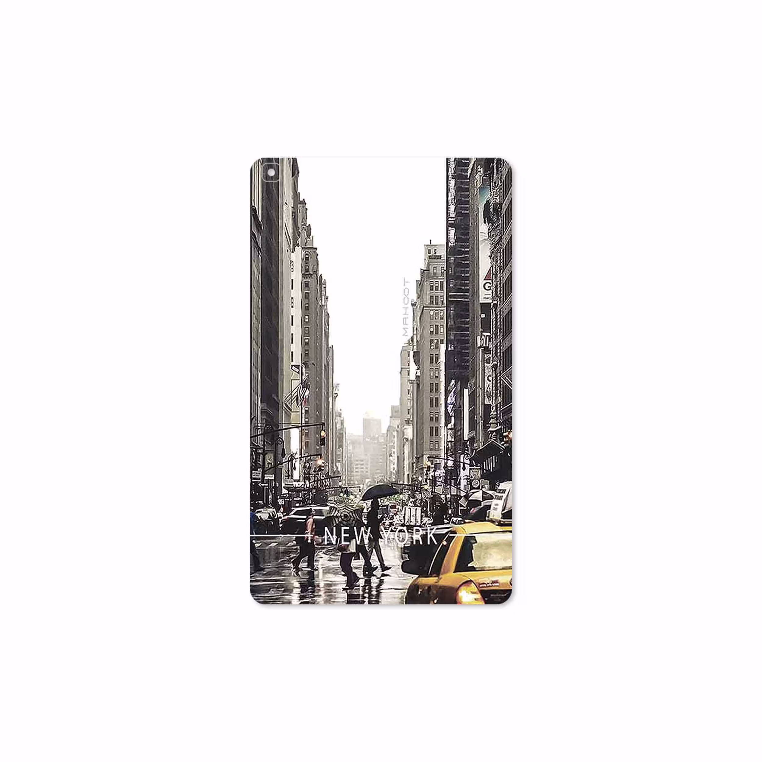برچسب پوششی ماهوت مدل New York City مناسب برای تبلت سامسونگ Galaxy Tab A 8.0 2019 T290