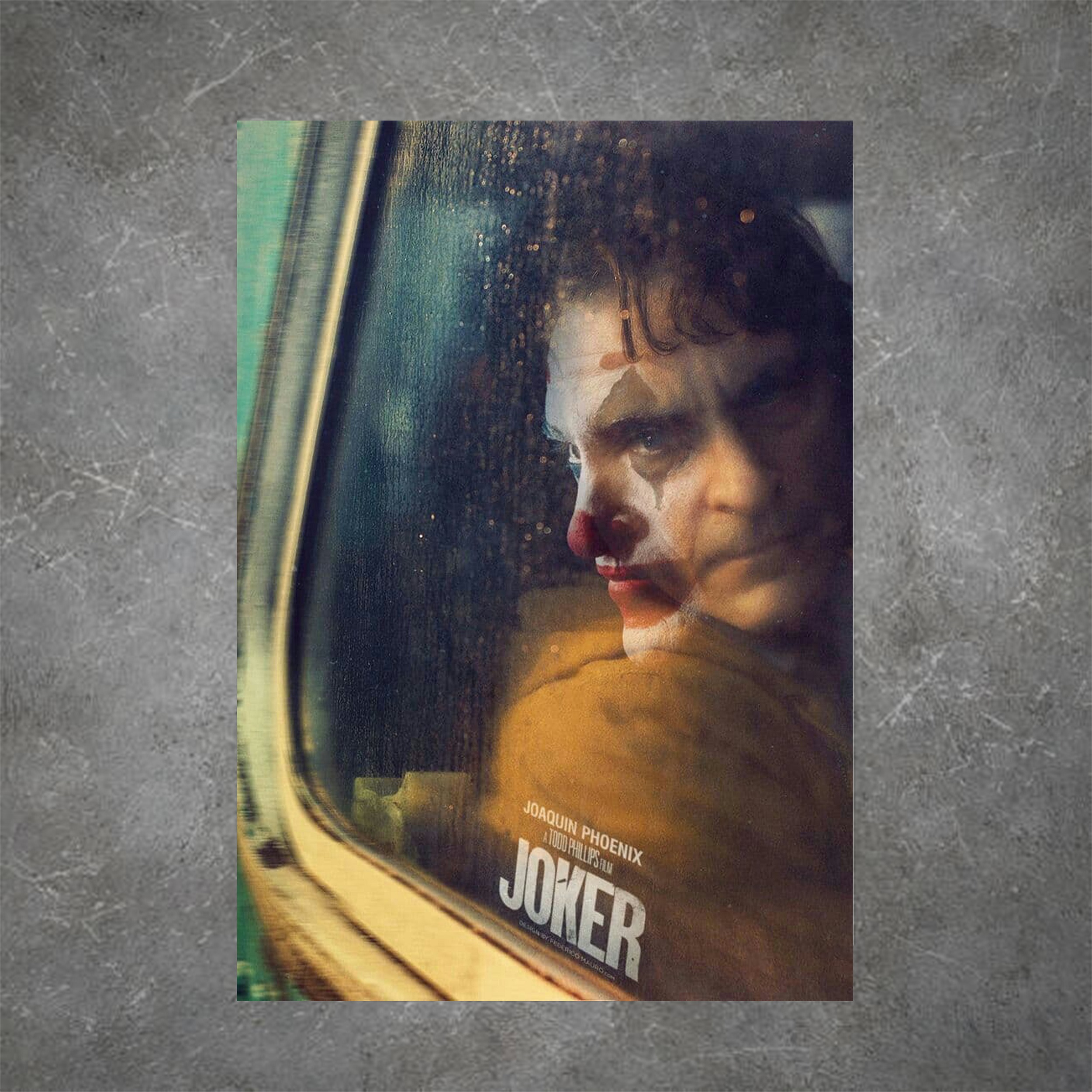 تابلو شاسی طرح جوکر  کد FJ3